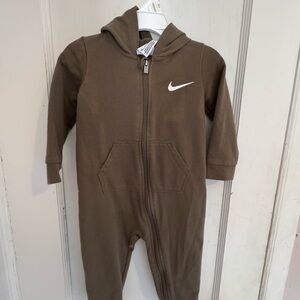 Nike Kids olive green One Piece